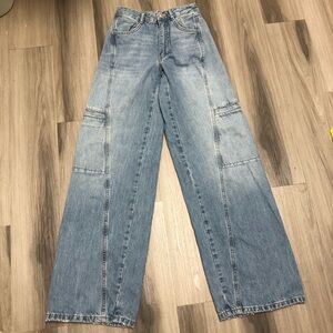 ZARA Wide-Leg Denim Jeans